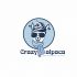 Логотип для студии дизайнерского трикотажа Crazy alpaca - дизайнер yulyok13