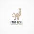 Логотип для студии дизайнерского трикотажа Crazy alpaca - дизайнер Zheravin