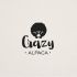 Логотип для студии дизайнерского трикотажа Crazy alpaca - дизайнер kokker