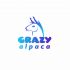 Логотип для студии дизайнерского трикотажа Crazy alpaca - дизайнер ilim1973