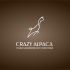 Логотип для студии дизайнерского трикотажа Crazy alpaca - дизайнер yulyok13