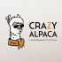 Логотип для студии дизайнерского трикотажа Crazy alpaca - дизайнер iyoooo