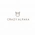 Логотип для студии дизайнерского трикотажа Crazy alpaca - дизайнер arteka