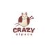 Логотип для студии дизайнерского трикотажа Crazy alpaca - дизайнер shamaevserg