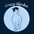Логотип для студии дизайнерского трикотажа Crazy alpaca - дизайнер marinazhigulina