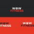 Лого и фирменный стиль для WOW FITNESS - дизайнер NinaUX