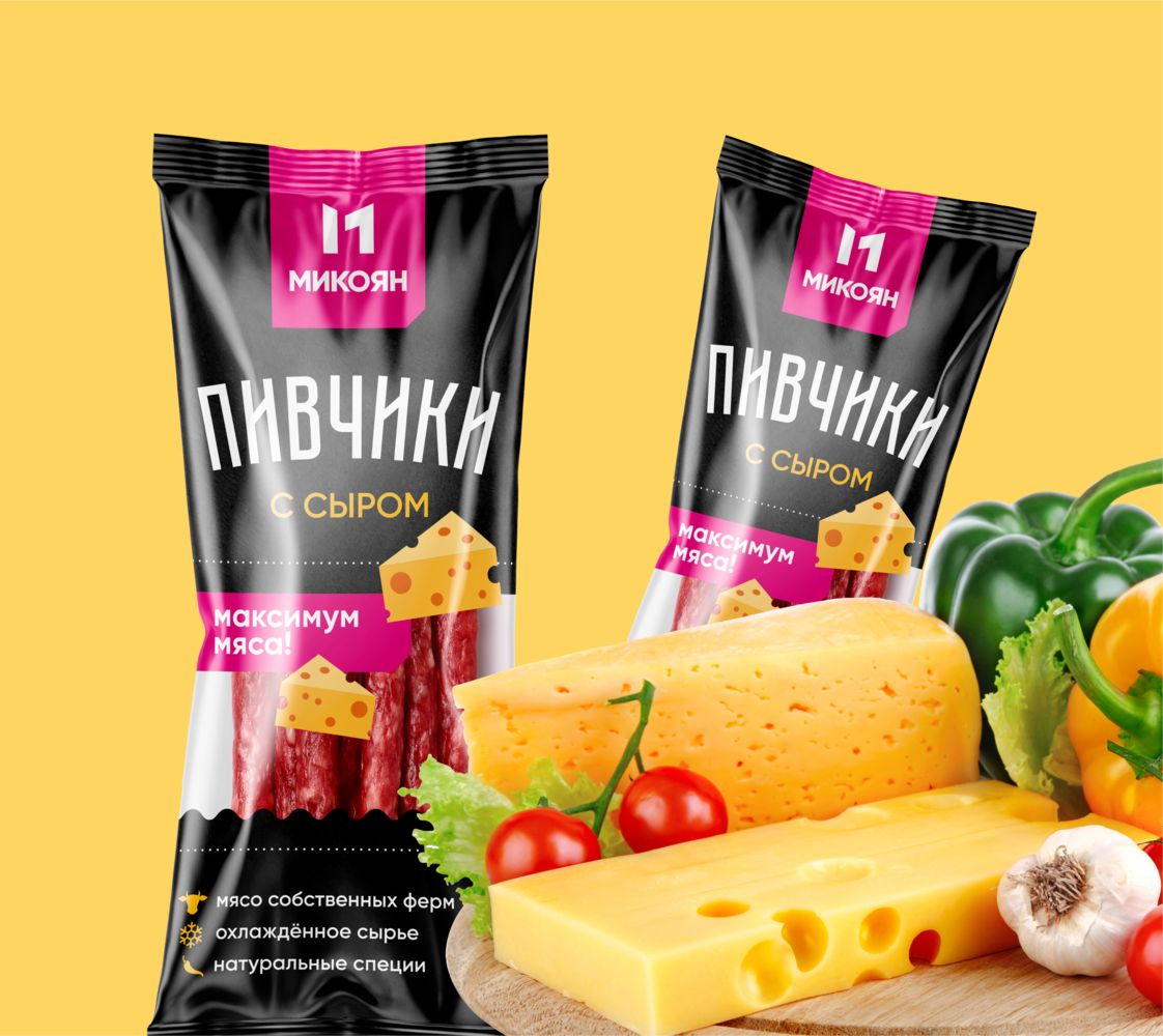 Упаковка для ЗАО Микояновский Мясокомбинат - работа дизайнера Ingarta