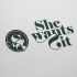 Логотип для She Wants It - дизайнер Gerda001