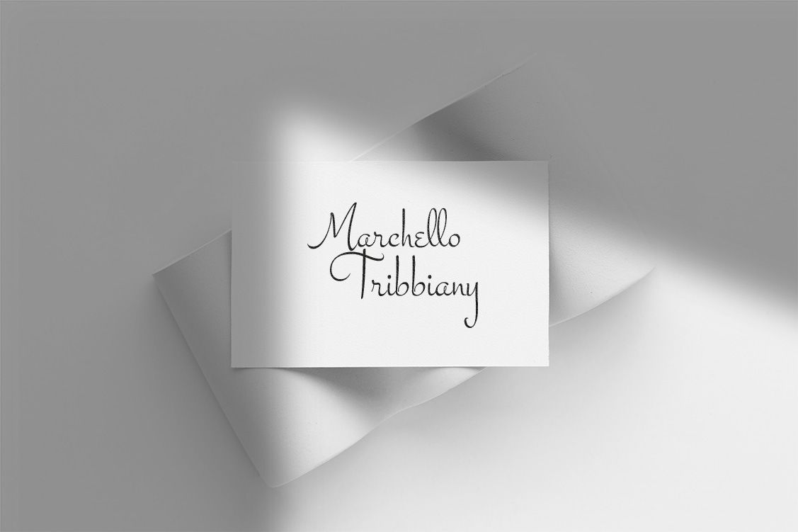 Логотип для Marchello Tribbiany - дизайнер NinaUX