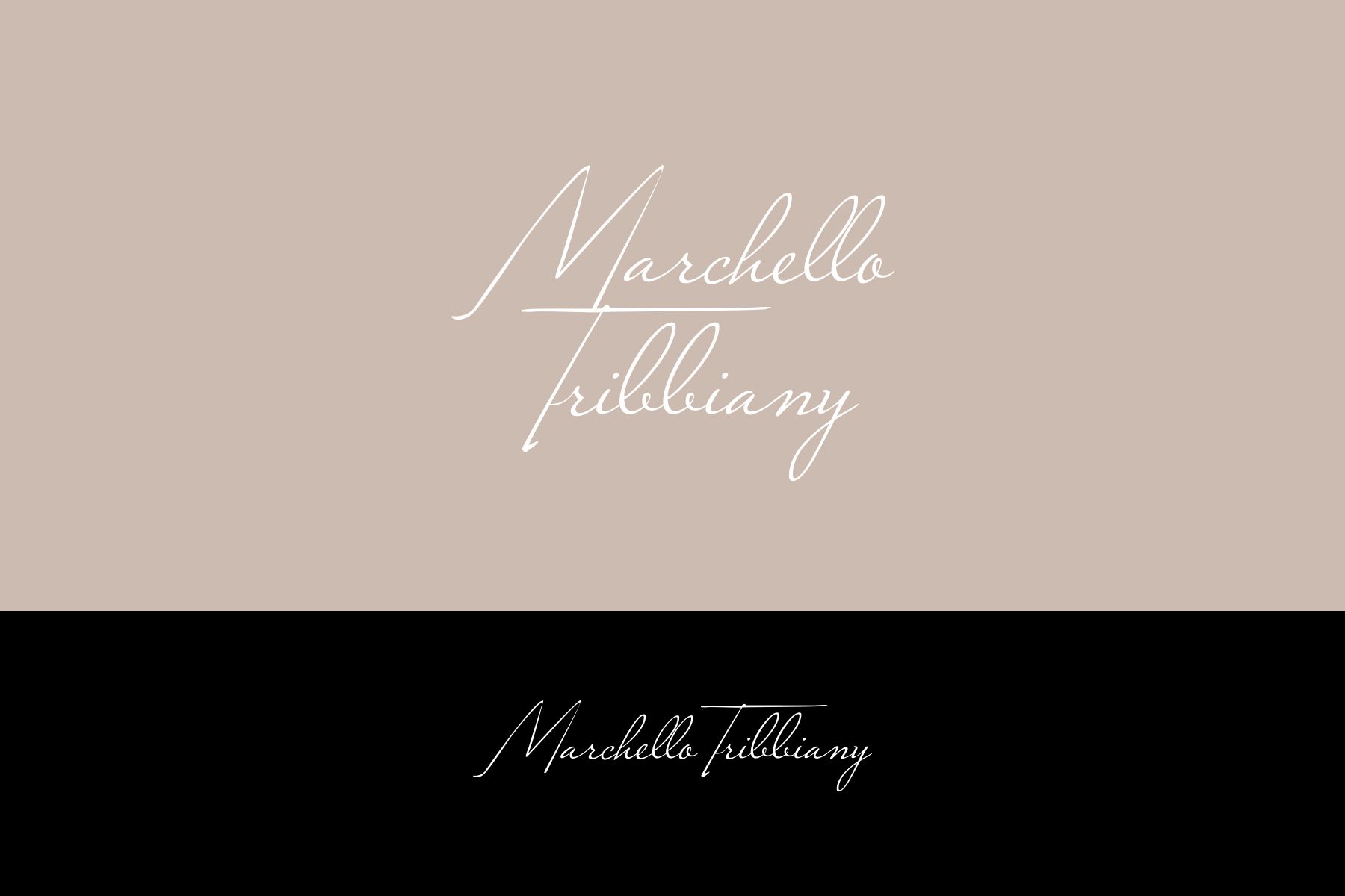 Логотип для Marchello Tribbiany - дизайнер bond-amigo