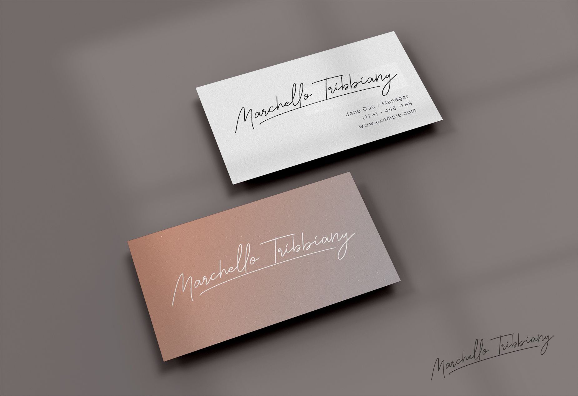 Логотип для Marchello Tribbiany - дизайнер markosov