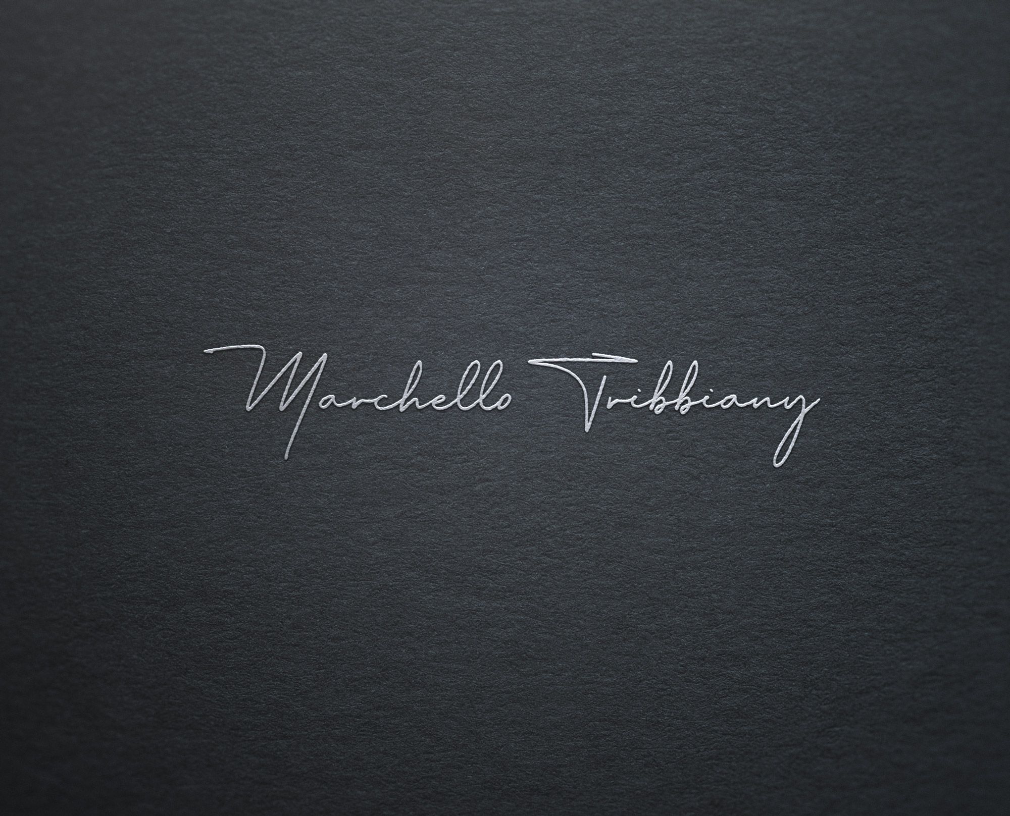 Логотип для Marchello Tribbiany - дизайнер Alphir