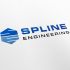 Лого и фирменный стиль для Spline Engineering (СПЛАЙН ИНЖИНИРИНГ) - дизайнер SmolinDenis