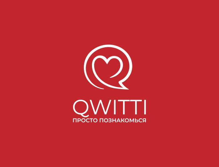 Лого и фирменный стиль для Логотип сервиса знакомств Qwitti - дизайнер llogofix