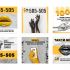 Креативные баннеры для продвижения сервиса такси - дизайнер jvarehina