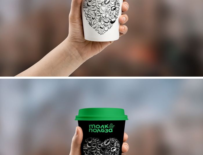 Дизайн бумажного стаканчика - дизайнер robert3d