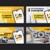 Креативные баннеры для продвижения сервиса такси - дизайнер olgaru4444