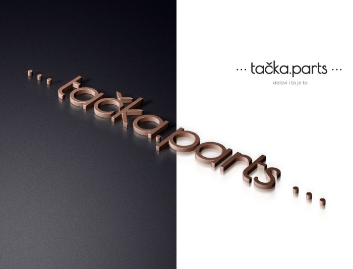 Лого и фирменный стиль для tačka tacka.parts - дизайнер sobolstudio