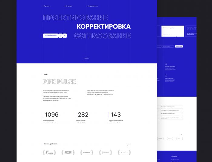 Веб-сайт для pipepulse.ru - дизайнер vadimkurnoff