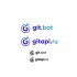 Логотип для git.bot (международный) и gitapi.ru (РФ) - дизайнер anstep