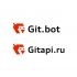 Логотип для git.bot (международный) и gitapi.ru (РФ) - дизайнер shamaevserg