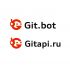 Логотип для git.bot (международный) и gitapi.ru (РФ) - дизайнер shamaevserg