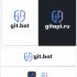 Логотип для git.bot (международный) и gitapi.ru (РФ) - дизайнер malito