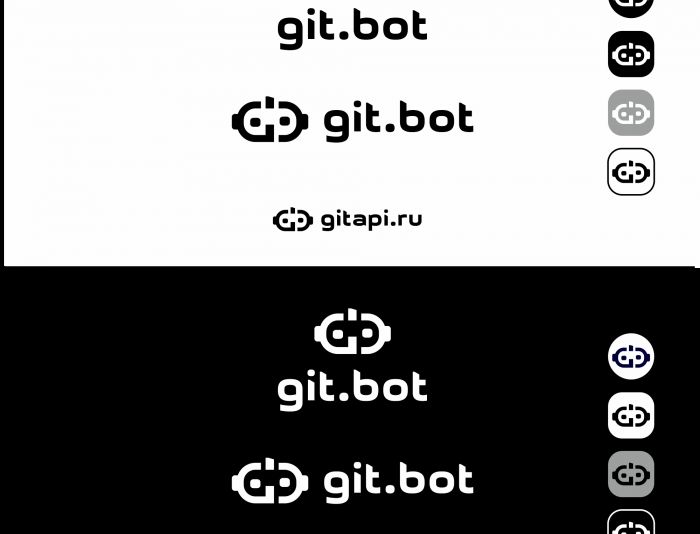 Логотип для git.bot (международный) и gitapi.ru (РФ) - дизайнер markosov