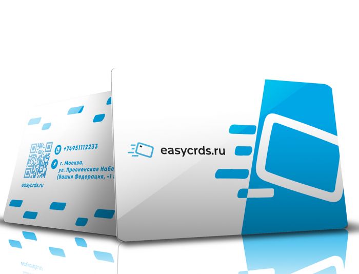 Визитка для easycrds.ru  - дизайнер SmolinDenis