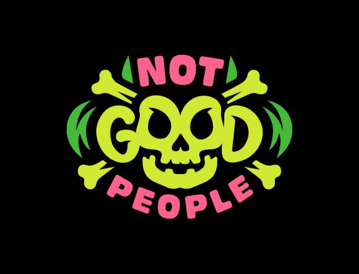 Логотип для NOT GOOD PEOPLE  - дизайнер shamaevserg