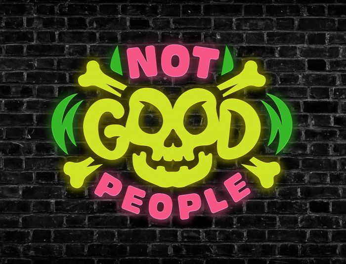 Логотип для NOT GOOD PEOPLE  - дизайнер shamaevserg