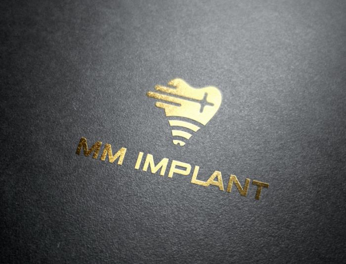 Лого и фирменный стиль для MM implant - дизайнер zozuca-a