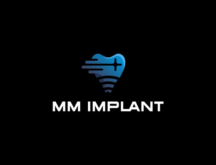 Лого и фирменный стиль для MM implant - дизайнер zozuca-a