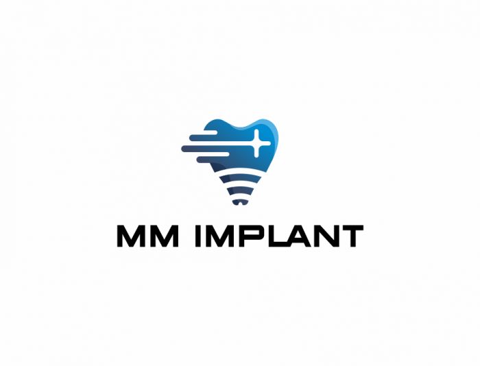 Лого и фирменный стиль для MM implant - дизайнер zozuca-a