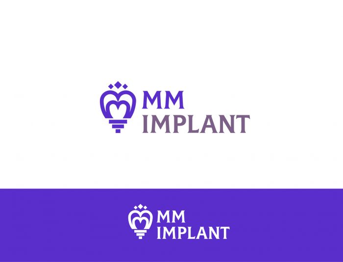 Лого и фирменный стиль для MM implant - дизайнер SmolinDenis