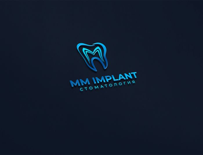 Лого и фирменный стиль для MM implant - дизайнер mz777