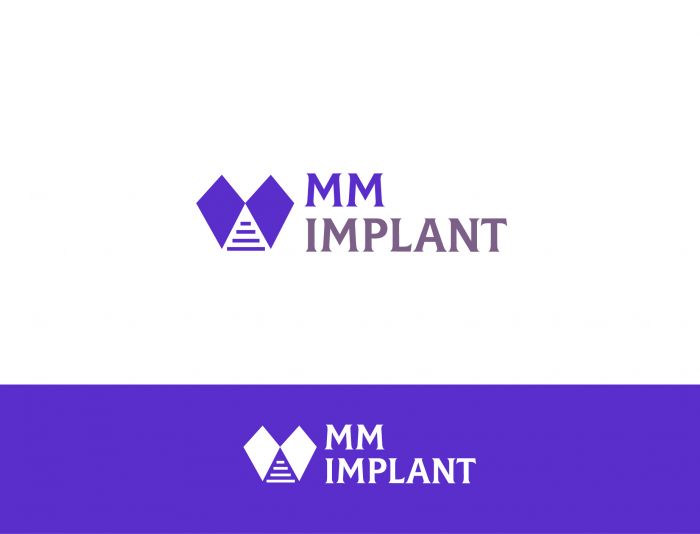 Лого и фирменный стиль для MM implant - дизайнер SmolinDenis