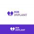 Лого и фирменный стиль для MM implant - дизайнер SmolinDenis