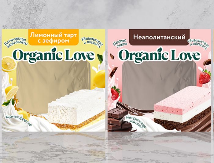 Упаковка для тортов Organic love - дизайнер natalya_diz