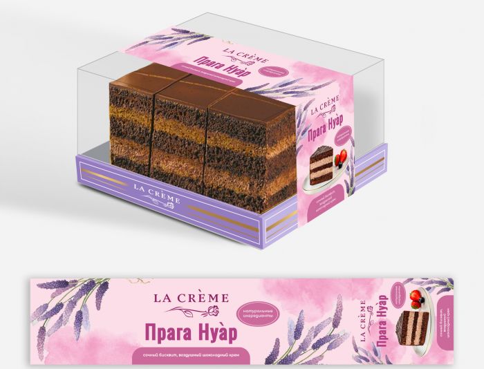 Дизайн упаковки для тортов La creme - дизайнер Daryur