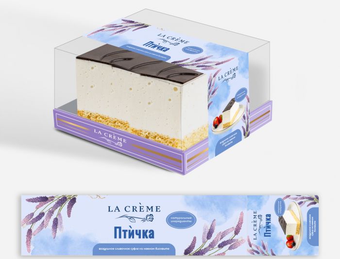 Дизайн упаковки для тортов La creme - дизайнер Daryur