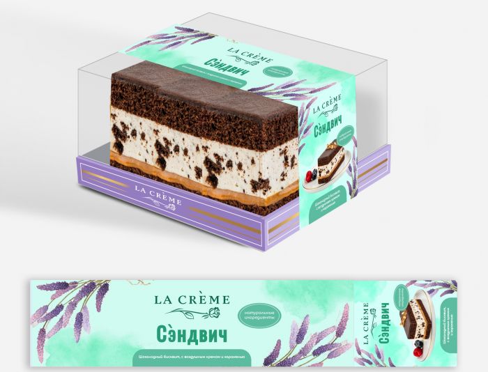 Дизайн упаковки для тортов La creme - дизайнер Daryur