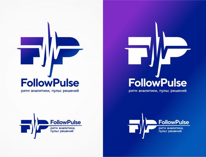 Логотип для FollowPulse - дизайнер Zheravin