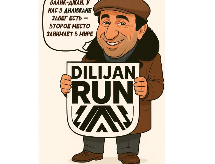 Спортивный фестиваль DILIJAN RUN - дизайнер MashaHai