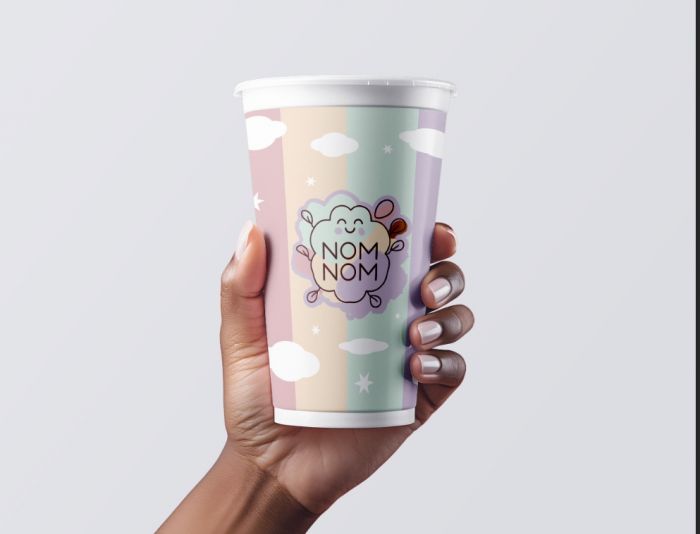 Лого и фирменный стиль для nom nom - дизайнер anstep