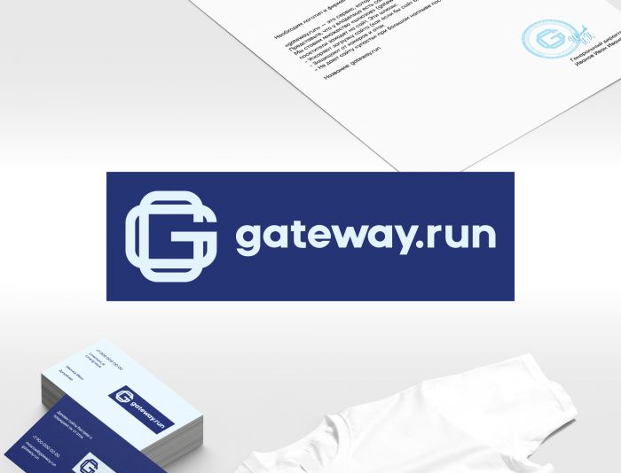 Лого и фирменный стиль для gateway.run - дизайнер khlybov1121