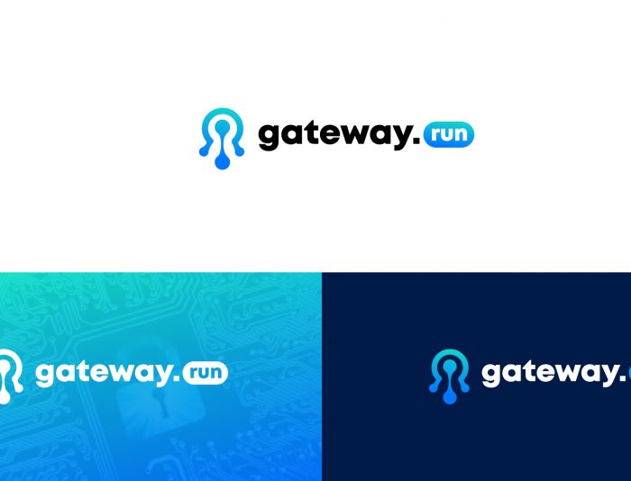 Лого и фирменный стиль для gateway.run - дизайнер SmolinDenis