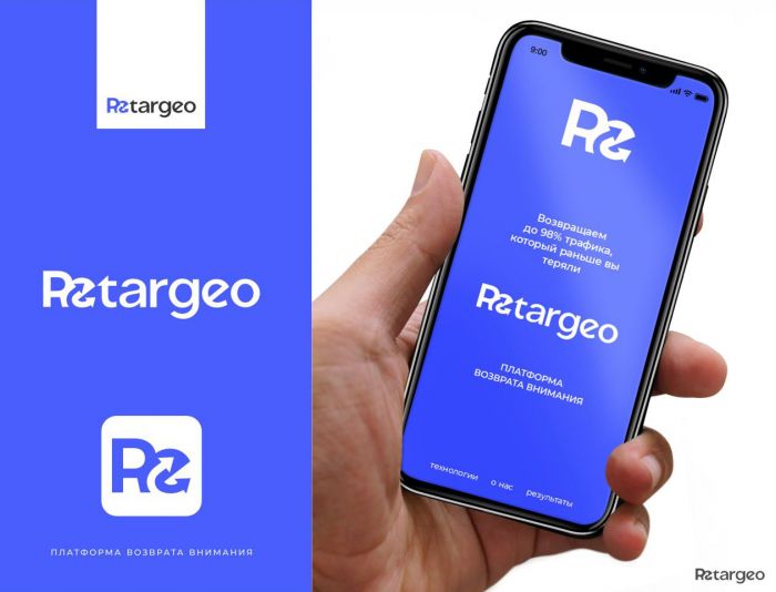 Логотип для Логотип для проекта «Retargeo» - дизайнер katarin