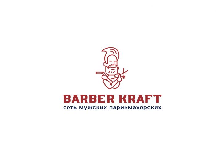 Логотип для BARBER KRAFT - дизайнер SmolinDenis
