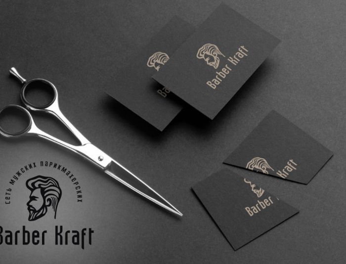 Логотип для BARBER KRAFT - дизайнер andblin61